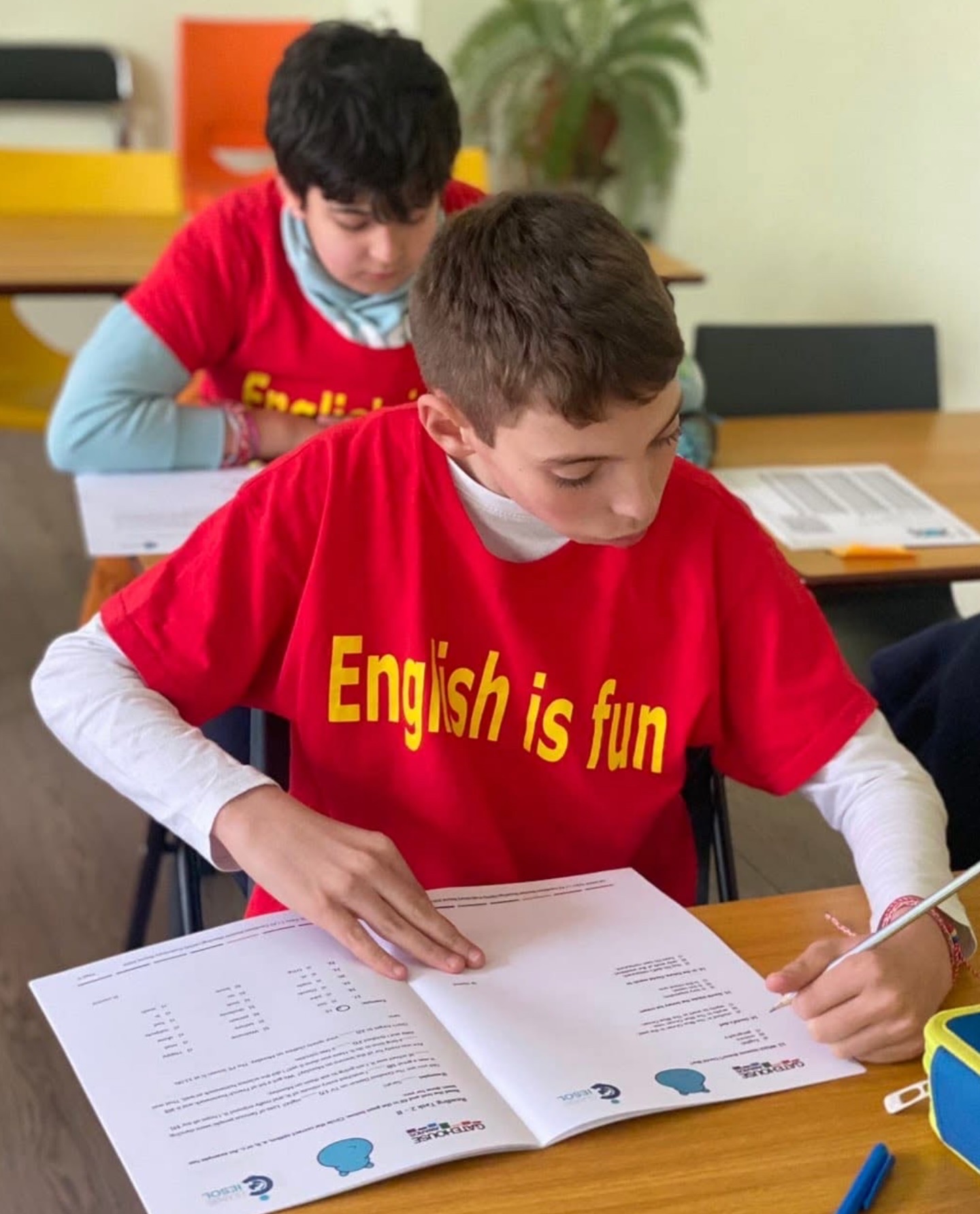 Преподавател с ученик